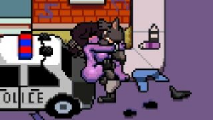 Susie Pulled Over『TheEvilFallenOne』 - Deltarune animation on Crohasit